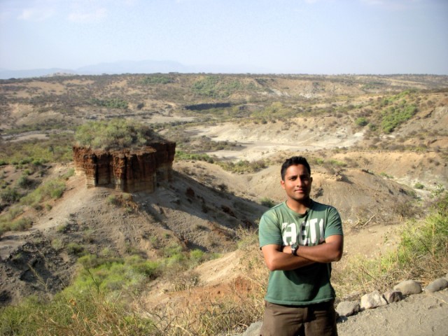 Great rift valley in Kenya