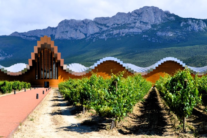 Ysios winery in Rioja Spain